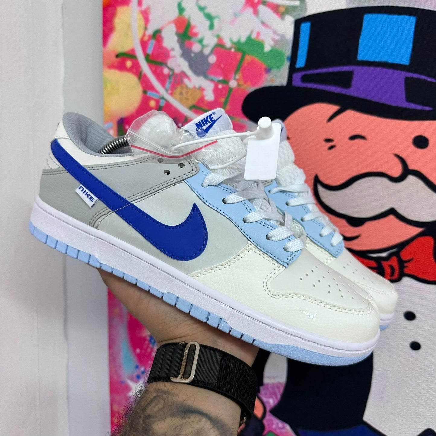 NIKE DUNK LOW MARFIL HYPER ROYAL (GS)