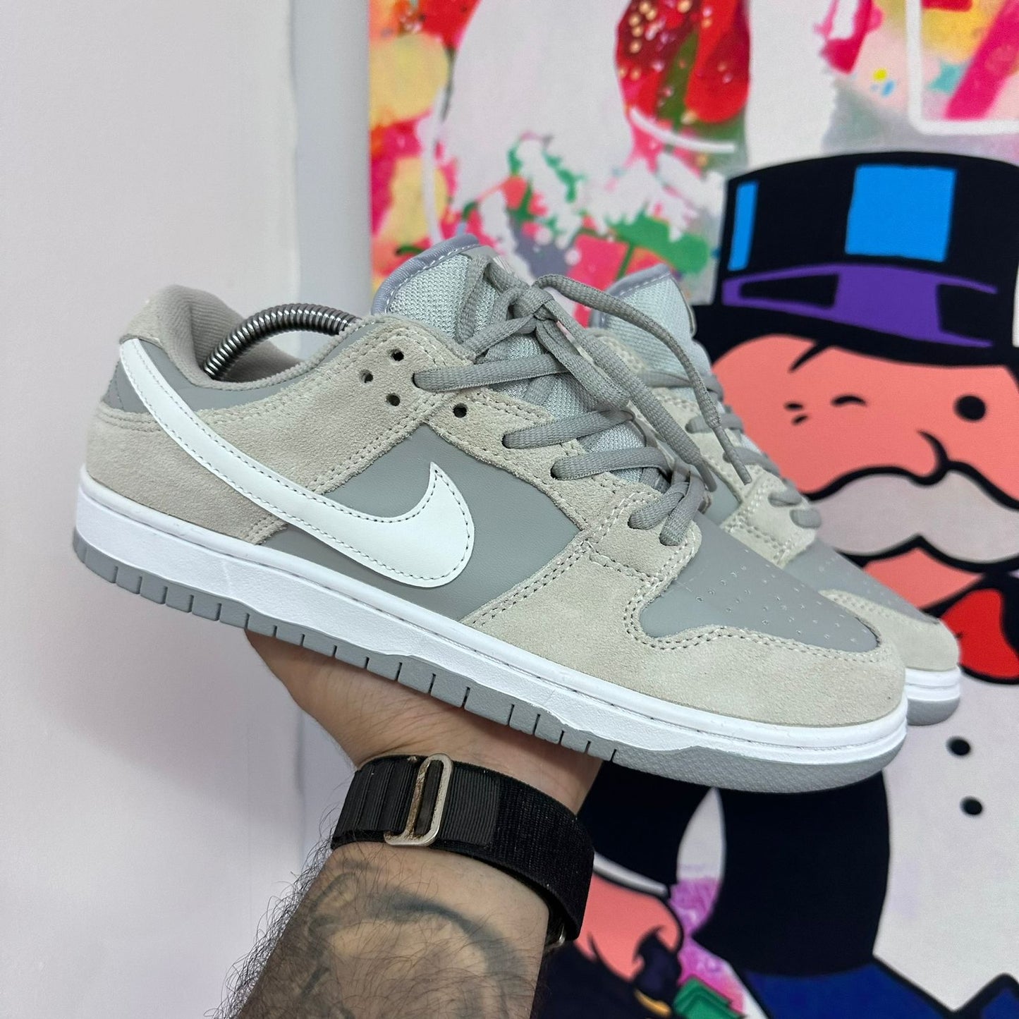 Nike SB Dunk Low Summit White Wolf Grey