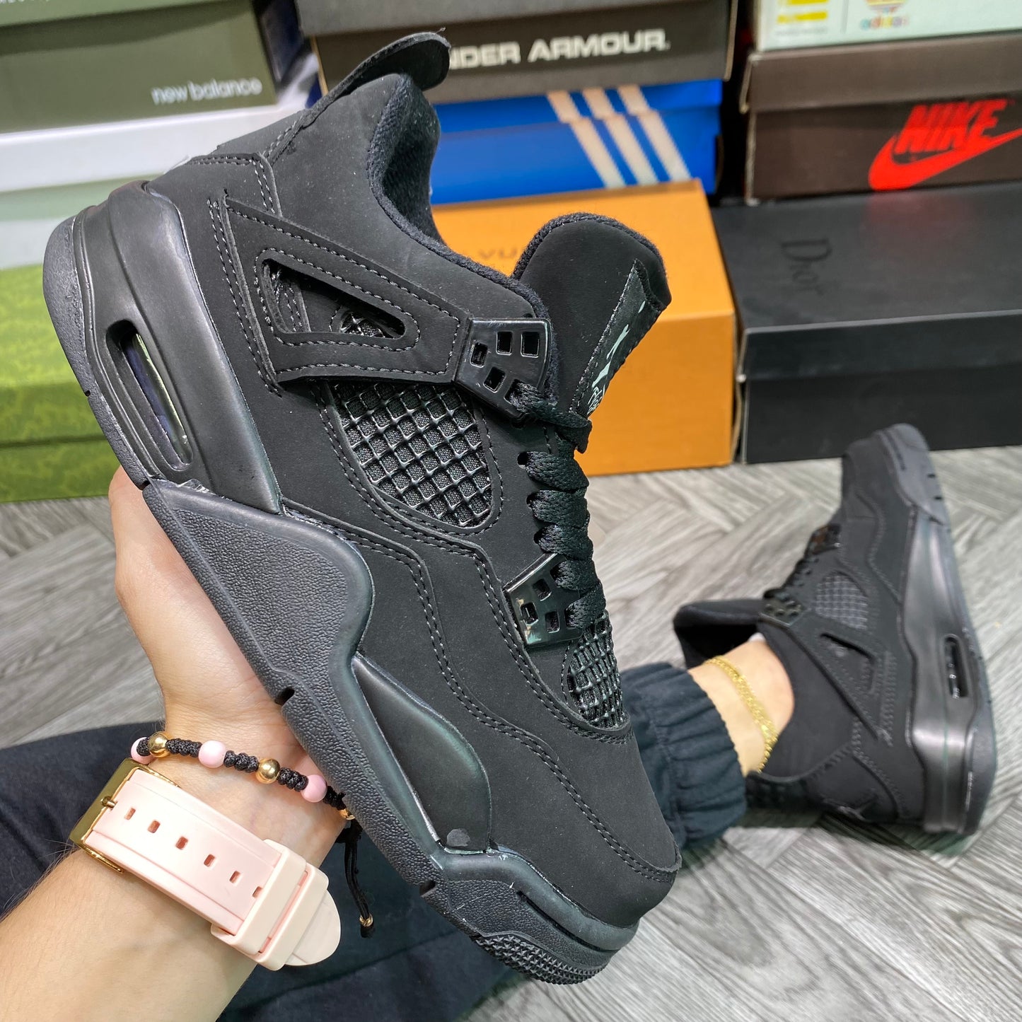 JORDAN RETRO 4 BLACK CAT